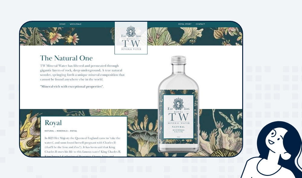 Affordable web design for TW Water