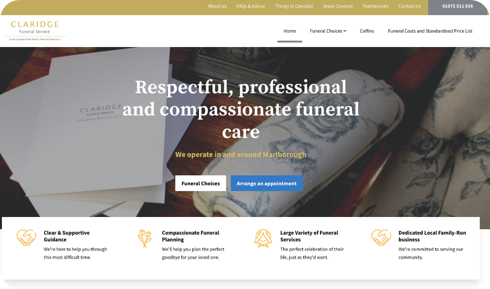 Claridge Funeral Service