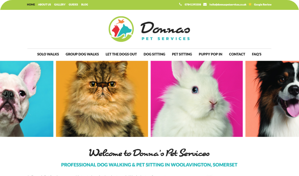 Donnas Pet Services
