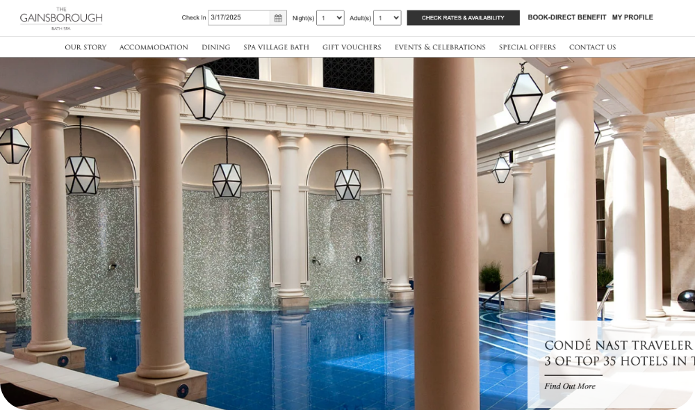 The Gainsborough Bath Spa